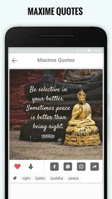 Inspirational Quotes - Maxime android App screenshot 10